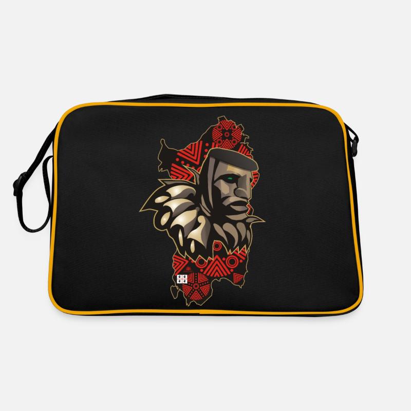 Mamuthone Sardinien Retro Tasche