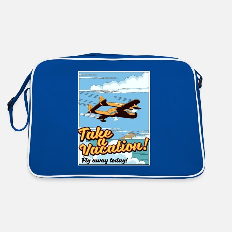 Take a Vacation! Fly away today! Retro Bag