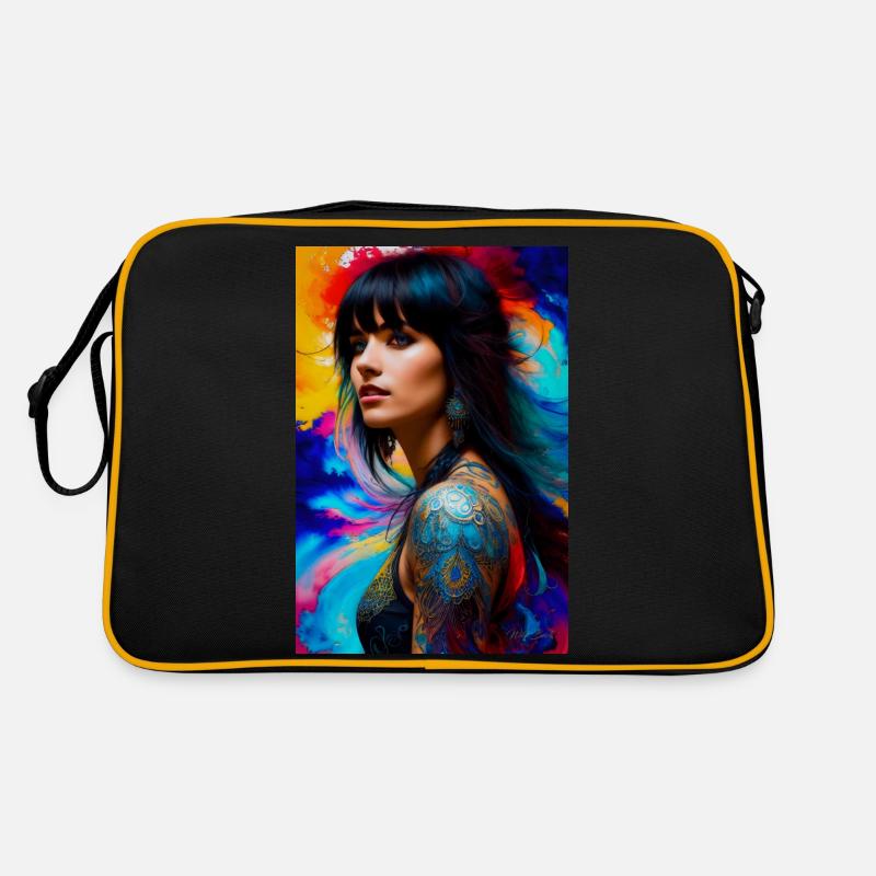 Beauté colorée 5 Sac Retro