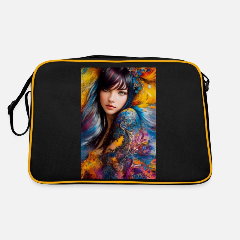 Beauté colorée 9 Sac Retro