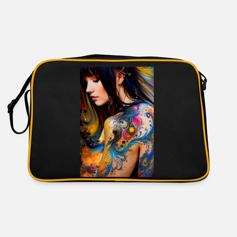 Beauté colorée 8 Sac Retro