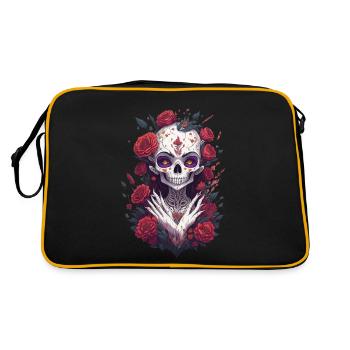 La Catrina 6 - Sac Retro - noir/or - Dos