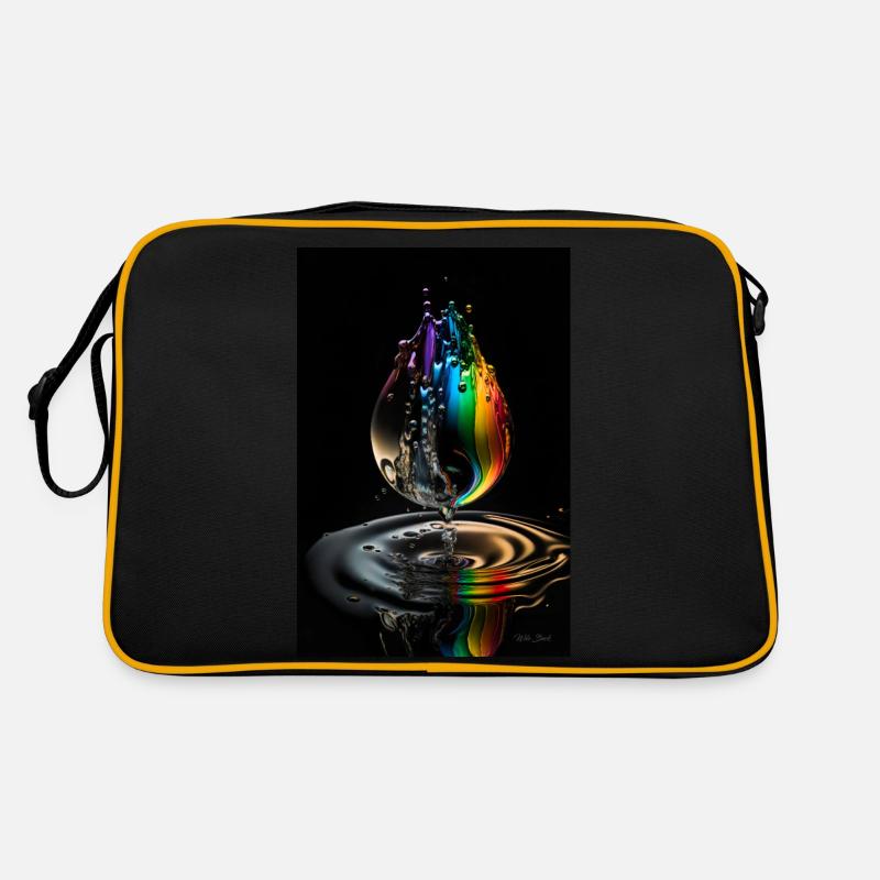 Drop arc-en-ciel 3 Sac Retro