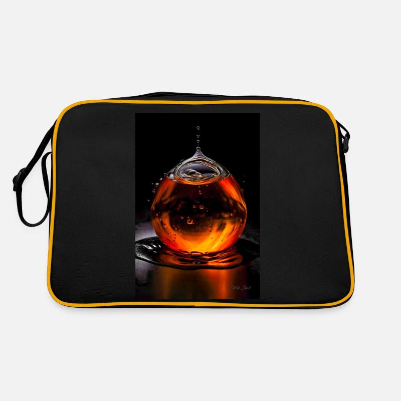 Gouttes orange 6 Sac Retro