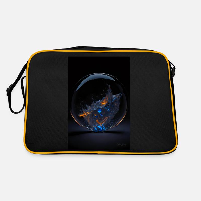 Kaos dans un feu de bulle 2 Sac Retro
