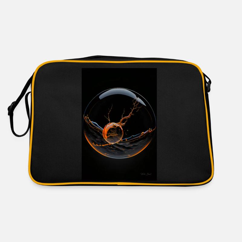 Kaos dans une bulle orange 1 Sac Retro