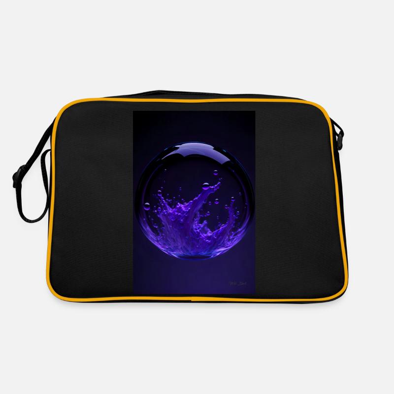 Kaos dans une bulle violette 1 Sac Retro