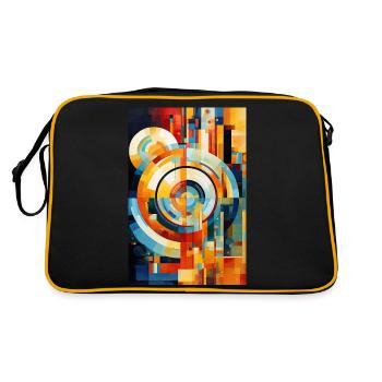 Leaps in Time: The Modern Art of the Time Machine - Retro Bag - black/gold - Back
