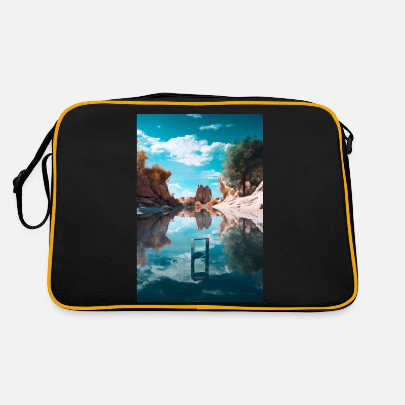 Geometrie Retro Tasche