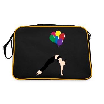 Balloon - Sac Retro - noir/or - Dos