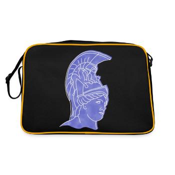« Athena », design de ligne boho, série « Grèce » - Sac Retro - noir/or - Dos