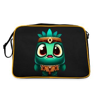 KIddyTikki Indi - Sac Retro - noir/or - Dos