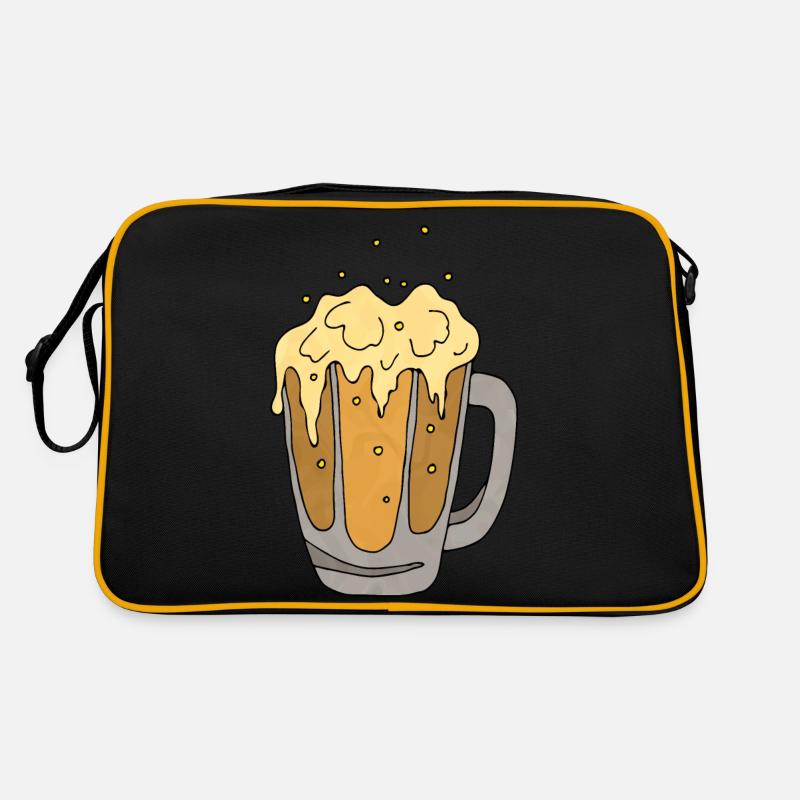 Becher Retro Tasche