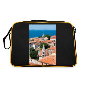 Monastery Church of St. Francis Assisi - Retro Bag - black/gold - Back