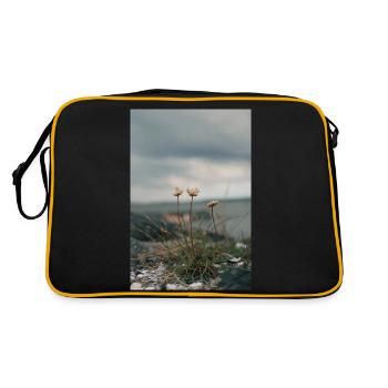 ocean - Retro Bag - black/gold - Back