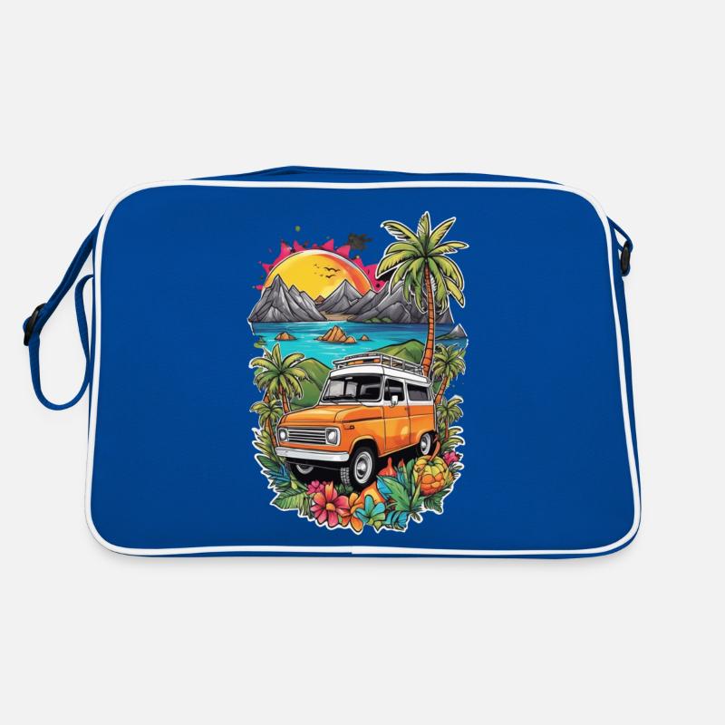 campeur et camping car Sac Retro
