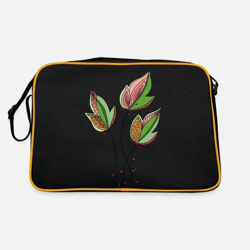 Liste - Sac Retro - noir/or