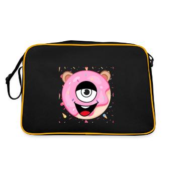 Sweet Cyclops - Retro Bag - black/gold - Back