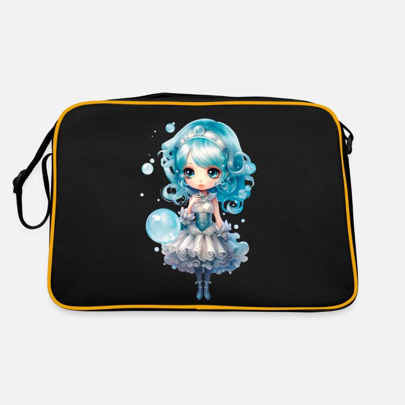 Dollie Bulle - Sac Retro - noir/or