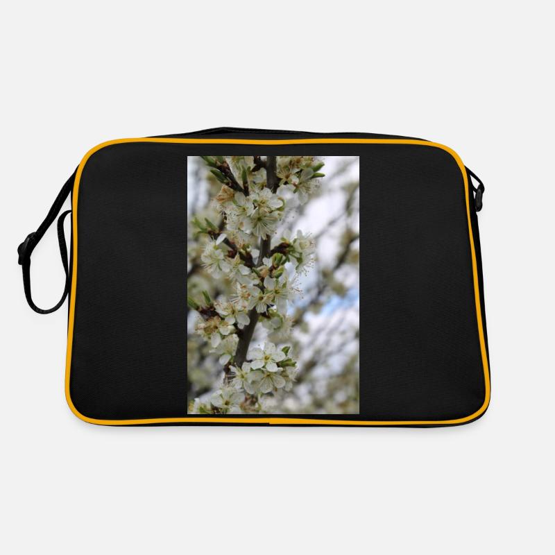 Blossoming Tree (Plum Tree) Retro Bag