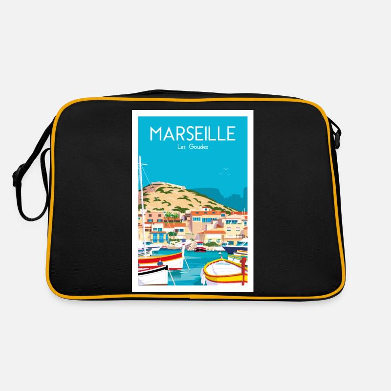 MARSEILLE LES GOUDES Sac Retro
