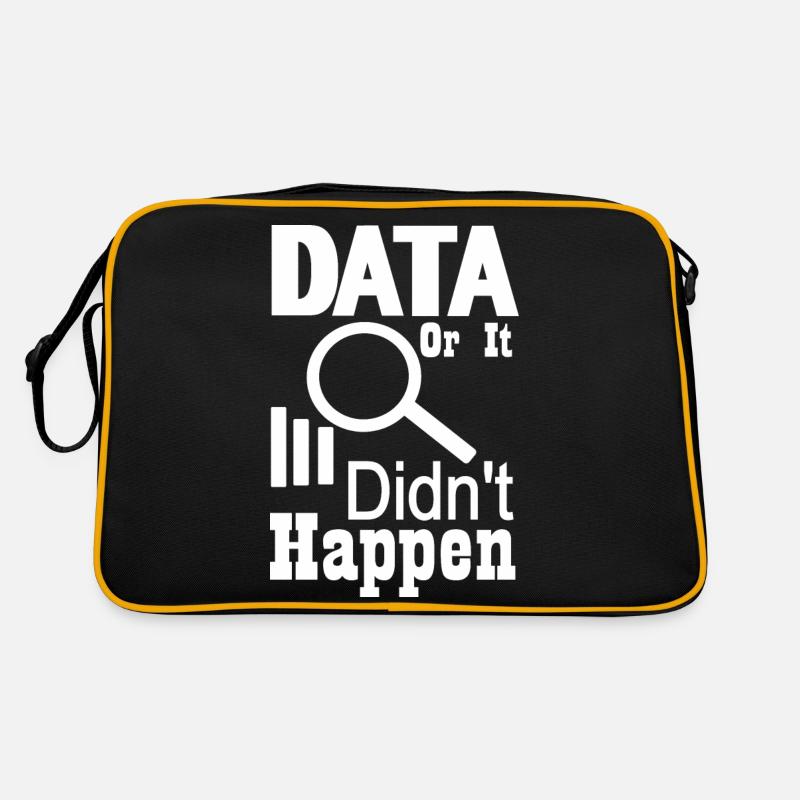 Data or it didn't happen Retro Bag