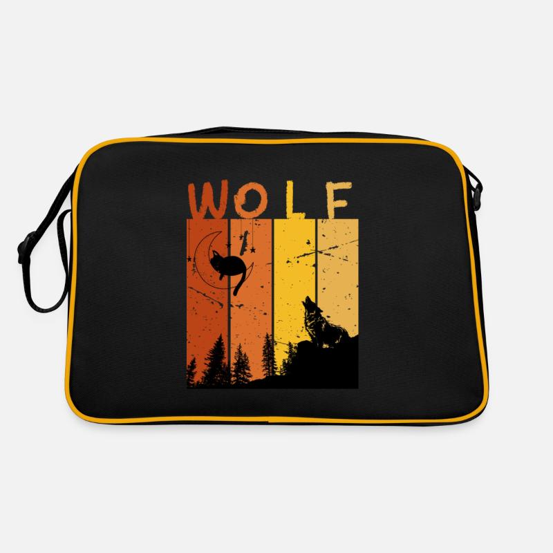 Retro-Wolf Retro Tasche