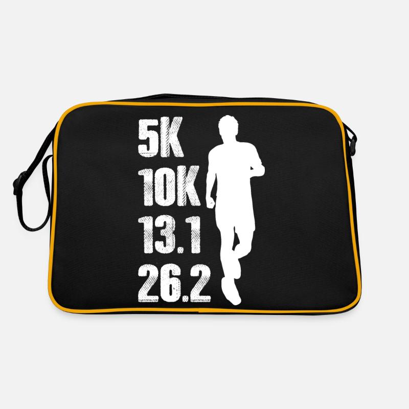 Marathon Running Jogging Retro Tasche