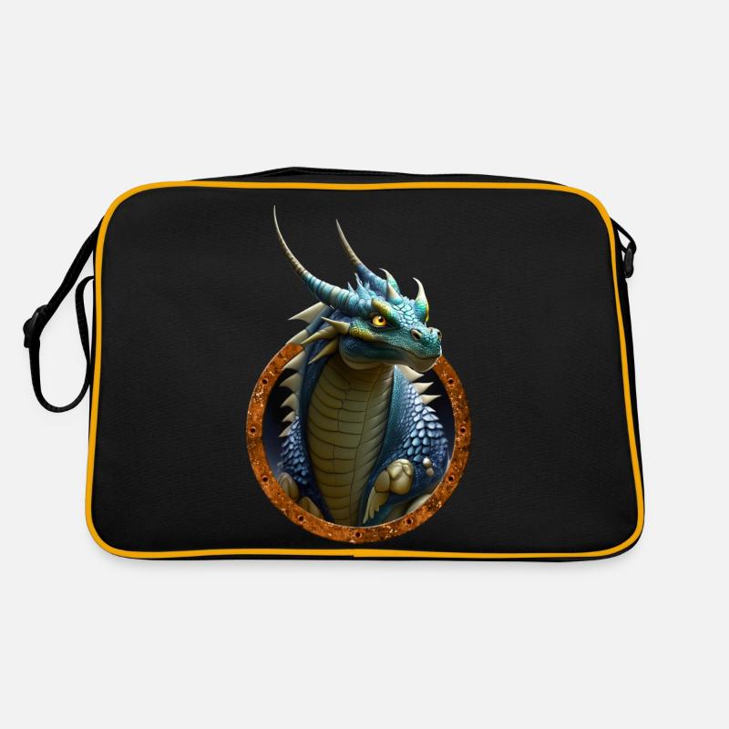 Drache Retro Tasche