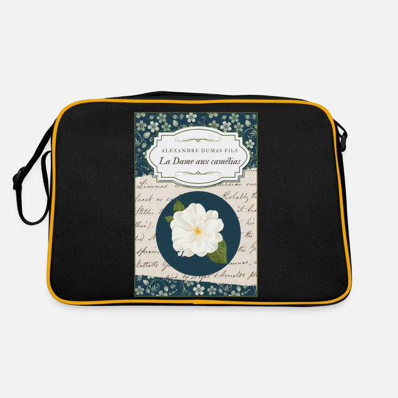 Die Dame der Kamelien Retro Tasche