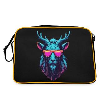 Wendigo / Evil Spirit / Possessive / Horror - Retro Bag - black/gold - Back