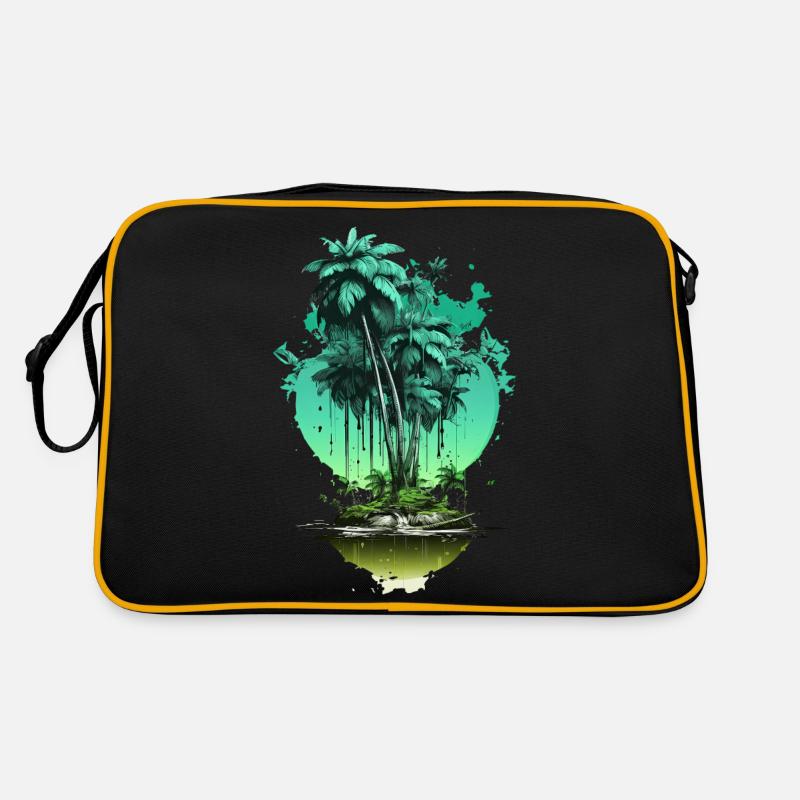 Vacances début de l’été fin été vacances d’été vacances mer Sac Retro