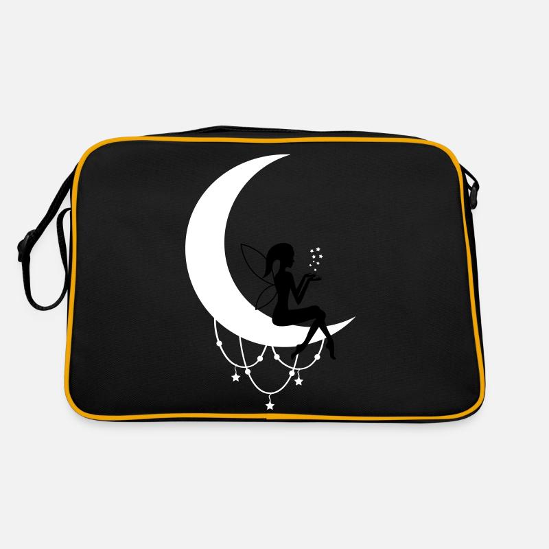 fee elfe halbmond fantasie Retro Tasche
