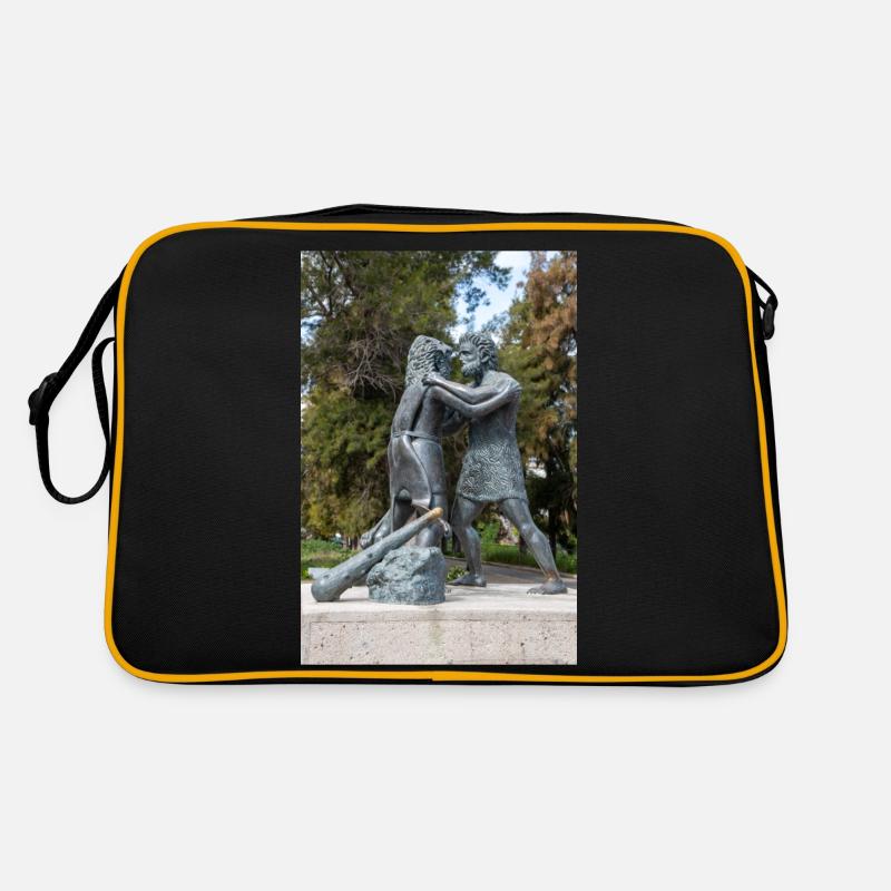 Statue du Match de lutte mythologique Sac Retro