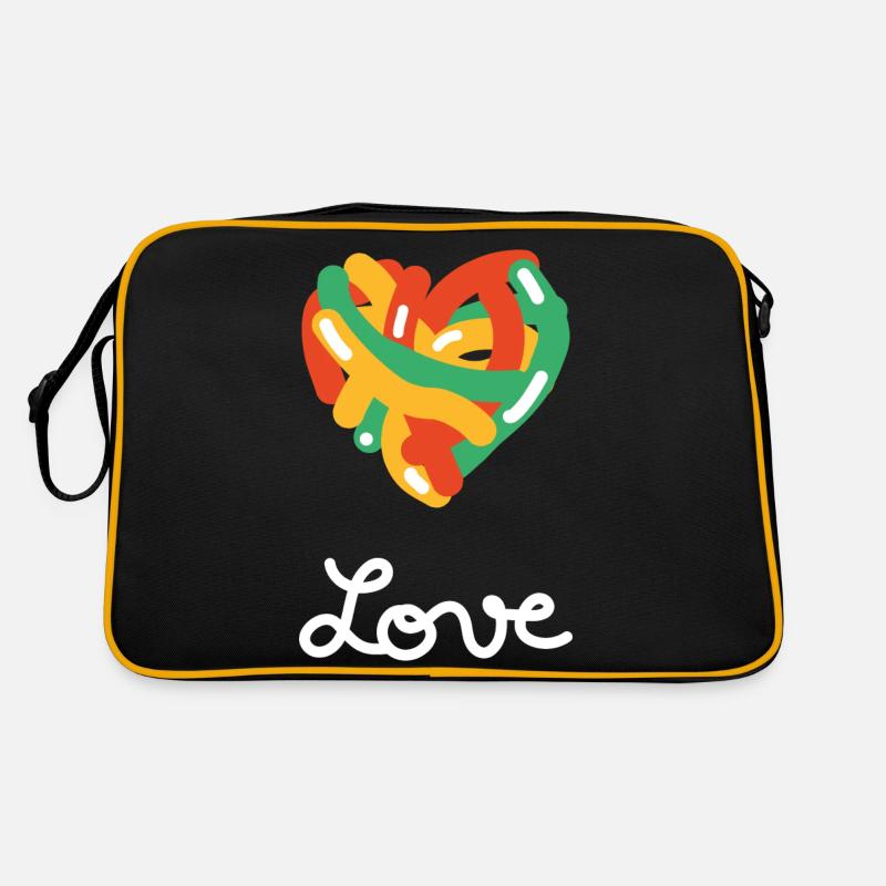 LOVE Coeur Sac Retro