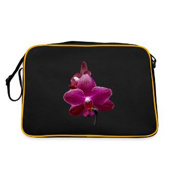 Phalaenopsis salus Fragrancy Fleur d’orchidée - Sac Retro - noir/or - Dos