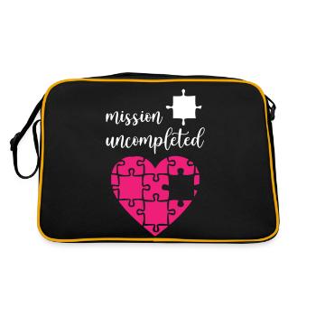 Mission Uncompleted Puzzle - Retro Bag - black/gold - Back