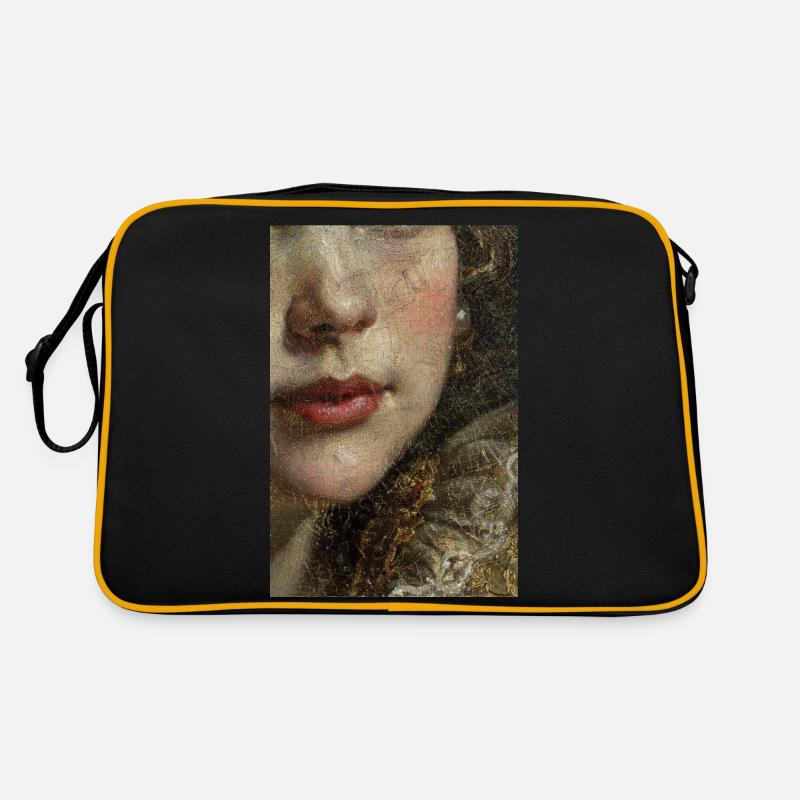 Having red lips or not having red lips Retro Bag