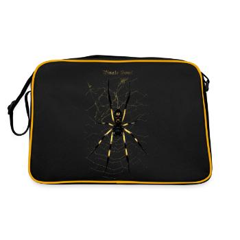SPIDER - Retro Bag - black/gold - Back