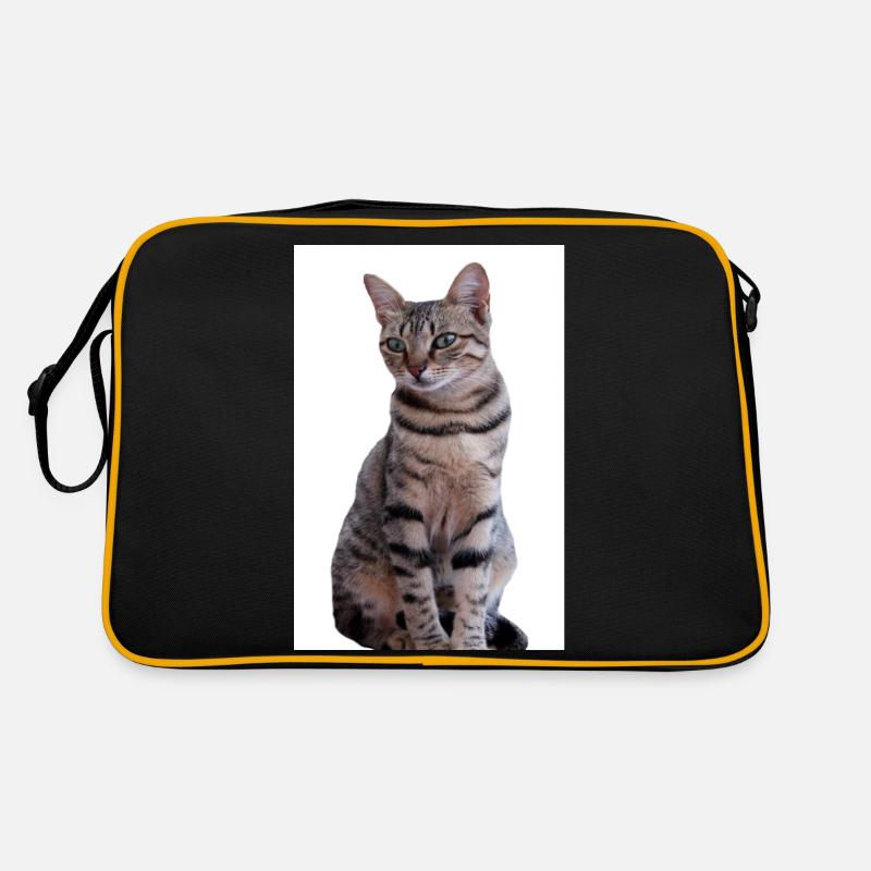 Cat Cat Black Kitten Retro Bag