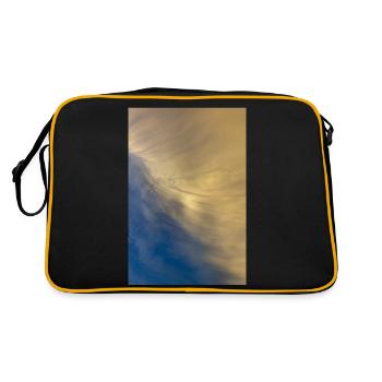 the sky - Retro Bag - black/gold - Back