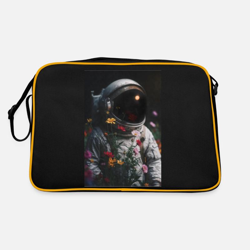 Kosmischer Botaniker Retro Tasche