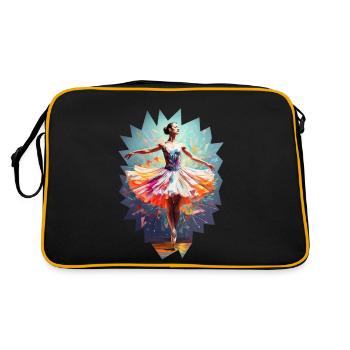 Danseuse de ballet moderne hypercolor - Sac Retro - noir/or - Dos