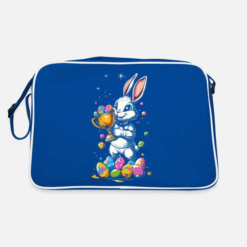 Easter Bunny Easter Eggs Egg Hunt Winner Cup Retro Bag