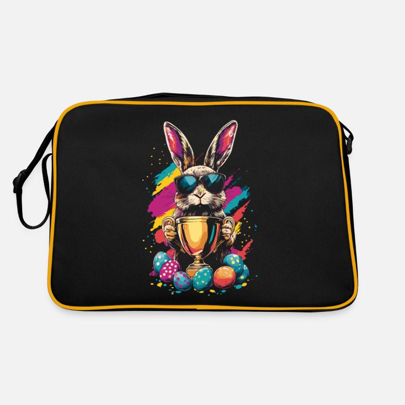Lapin de Pâques Oeufs de Pâques Chasse aux oeufs Winner Cup Sac Retro