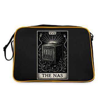 Datahoarding Tarot: The Oracle of NAS - Retro Bag - black/gold - Back