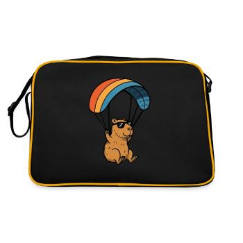Capybara Parapente Parapente - Sac Retro - noir/or - Dos