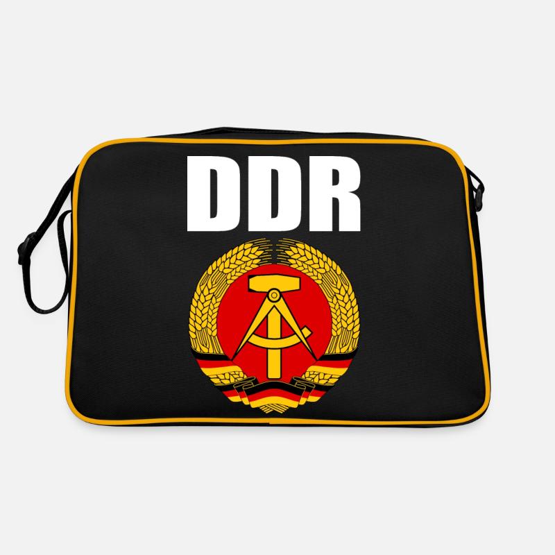 Manteau RDA des bras avec des lettres blanches Sac Retro