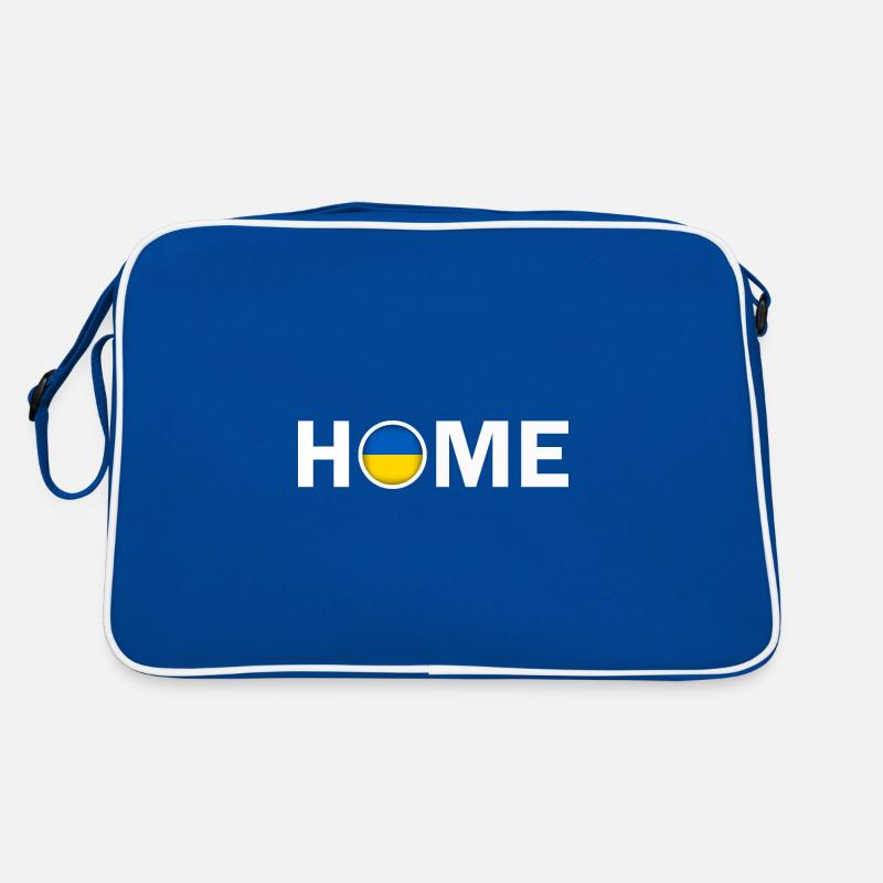 Accueil Ukraine Drapeau Sac Retro