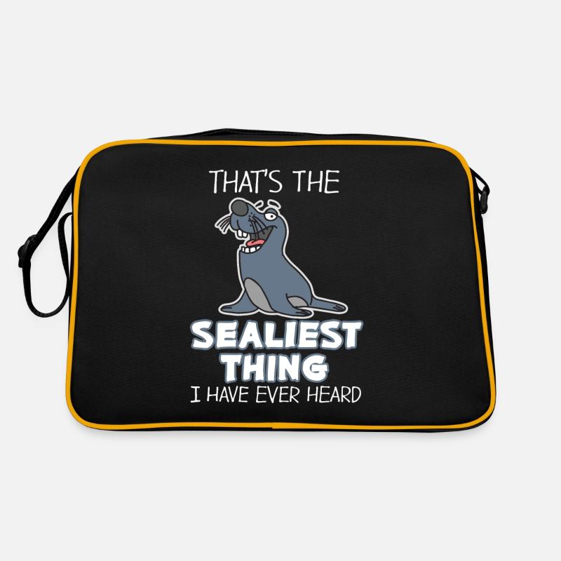 Tauchen Sie ein ins Lachen mit unserer lustigen Retro Tasche